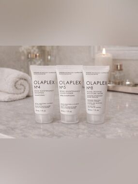 Olaplex Mini Set No.4 No.5 No.8 | Travel Size Hair Repair Bundle | Maintenance
